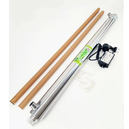 Lampe de luxe à filtre UV-c en acier inoxydable 55w 600 GPD, Dieren en Toebehoren, Vissen | Aquaria en Toebehoren, Ophalen of Verzenden