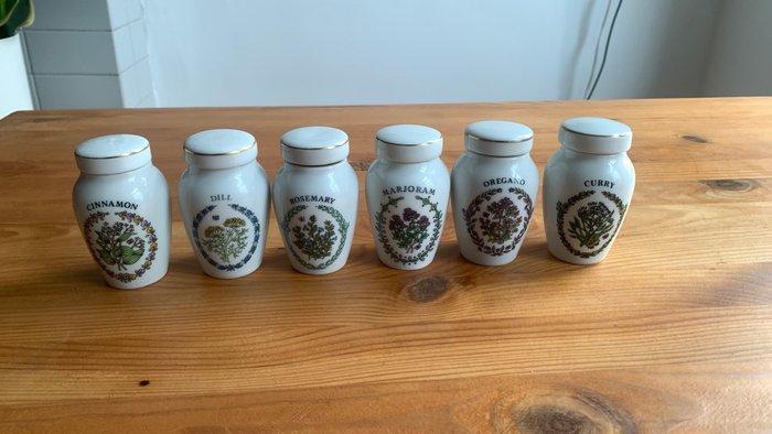 Franklin Mint - Gloria Vanderbilt - Kruidenrek (6) -, Antiek en Kunst, Antiek | Keukengerei