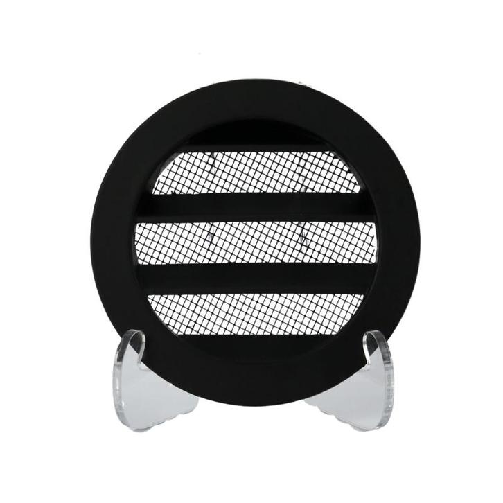 Rond buitenluchtrooster Ø 80mm aluminium, Doe-het-zelf en Bouw, Ventilatie en Afzuiging, Nieuw, Verzenden