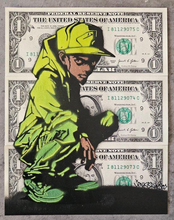 Jinks Kunst - Ben - 3 X 1$ US UNC, Antiquités & Art, Art | Objets design