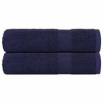 vidaXL Badhanddoeken 2 st FROGN 100x150 cm 100% katoen, Huis en Inrichting, Badkamer | Badtextiel en Accessoires, Verzenden, Nieuw