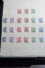 België - Verzameling in een Album, albumbladen en diverse, Gestempeld