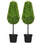 Kunstplanten - Set van 2 - Moderne decoratie - Groen, Huis en Inrichting, Kamerplanten, Ophalen of Verzenden