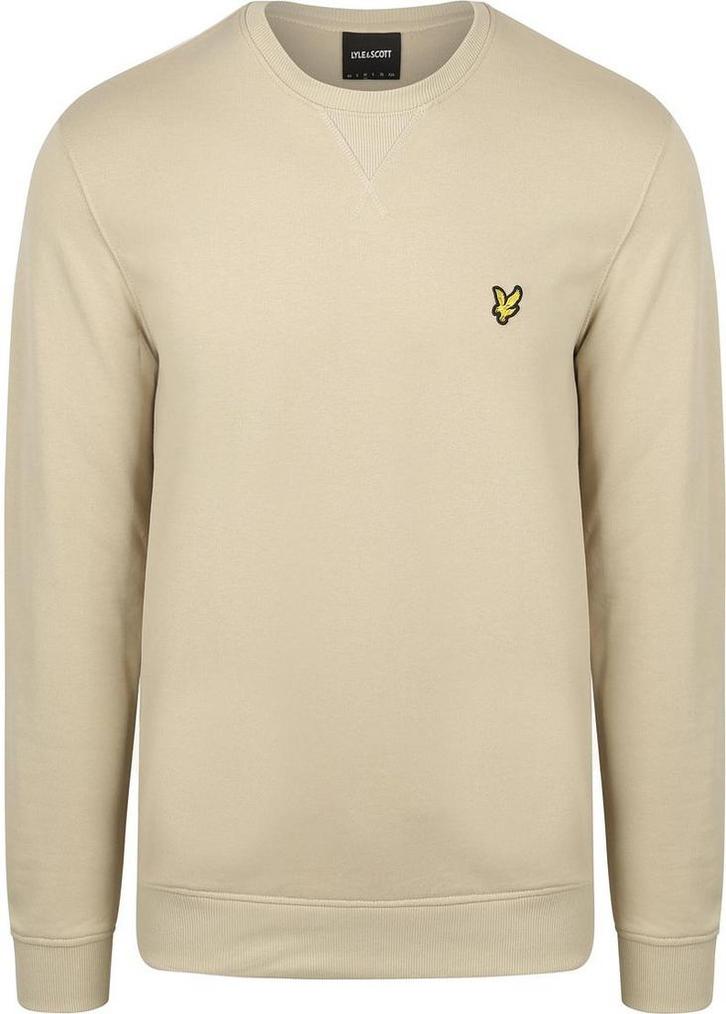 Lyle & Scott Sweater Greige maat Maat 52/54 (L) Heren, Kleding | Heren, Truien en Vesten, Grijs, Nieuw, Maat 52/54 (L), Verzenden