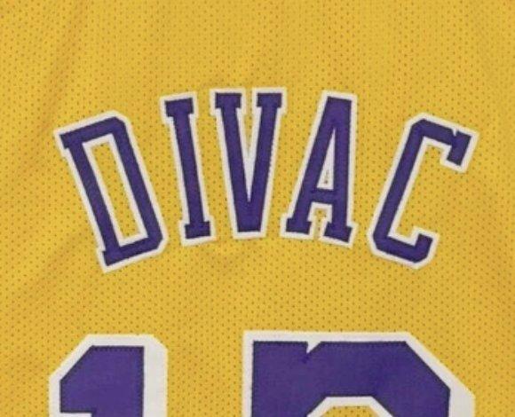NBA - Vlade Divac - Geel aangepast basketbeshirt -, Collections, Collections Autre