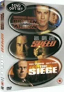 Broken Arrow/Speed/The Siege DVD (2003) John Woo cert 15, Cd's en Dvd's, Dvd's | Overige Dvd's, Zo goed als nieuw, Verzenden