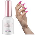 SAUTE Nails Roze UV/LED Gellak 8ml. - S135 Spicy Pink, Nieuw, Make-up, Verzenden