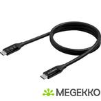 USB4/Thunderbolt3 Cable, 40G, o.5meter, Type C to Type C, Computers en Software, Verzenden, Nieuw