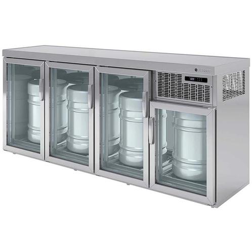 Vatenkoeler | RVS | 4x 50L (KEG) | +5°C/+8°C | Geforceerd |, Zakelijke goederen, Horeca | Keukenapparatuur, Nieuw in verpakking