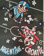 Affiche de Match - Coupe du Monde 1998 - Argentine Croatie -, Nieuw