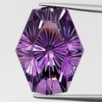 Violet Amethist - 19.59 ct - Instituto Gemólogico Español, Handtassen en Accessoires, Edelstenen, Nieuw