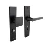 Veiligheidsbeslag SKG3 zwart cilindergat 72mm rechthoekig..., Ophalen of Verzenden, Klink of Kruk