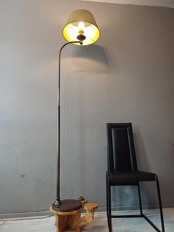 Staande lamp - Brons, Messing - Zonder de lampenkap beschikbaar voor biedingen