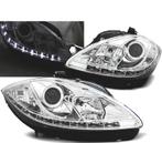 PHARES POUR SEAT LEON ET ALTEA 09-12 DAYLIGHT FOND  CHROMÉ, Autos : Pièces & Accessoires, Éclairage, Verzenden