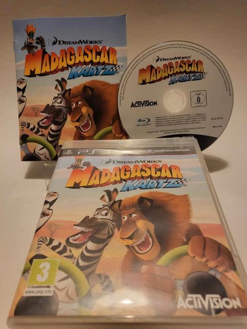 Dreamworks Madagascar Kartz Playstation 3, Consoles de jeu & Jeux vidéo, Jeux | Sony PlayStation 3, Enlèvement ou Envoi