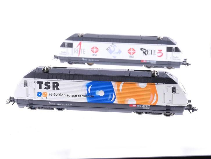 Schaal H0 Märklin 34631 (a) Dubbelset Re 460 Schweizer F.., Hobby en Vrije tijd, Modeltreinen | H0, Wisselstroom, Overige typen