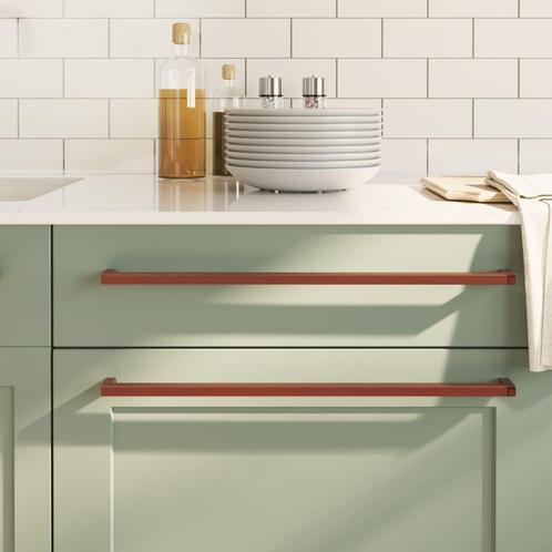 vidaXL Handvatten 20 st 480 mm roestvrij staal bronskleurig, Doe-het-zelf en Bouw, Hang- en Sluitwerk, Nieuw, Verzenden