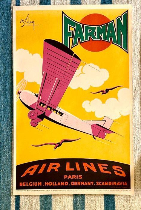 alro - Museé Air France Collection Set of 3 poster/prints -, Antiquités & Art, Art | Dessins & Photographie