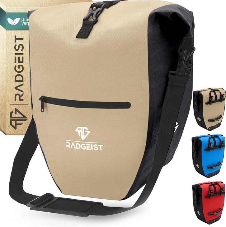 2dekans | RADGEIST fietstas voor fietsdrager - fietstas voor, Fietsen en Brommers, Fietsaccessoires | Overige Fietsaccessoires