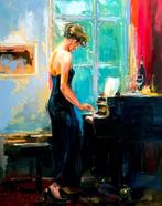 Jurij Frey - Frau am Klavier