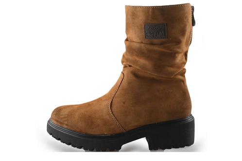 Rieker Boots in maat 38 Cognac | 5% extra korting, Kleding | Dames, Schoenen, Overige kleuren, Zo goed als nieuw, Overige typen
