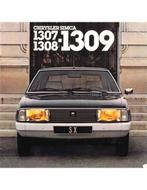 1978 CHRYSLER SIMCA 1307 | 1308 | 1309 BROCHURE NEDERLANDS, Nieuw