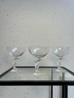 Wijnglas (3) - Cristal dArques Durand Luminarc Dolfijn, Antiek en Kunst