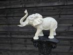 Beeld, Large Elephant 50cm - 35.5 cm - mgo, Antiek en Kunst
