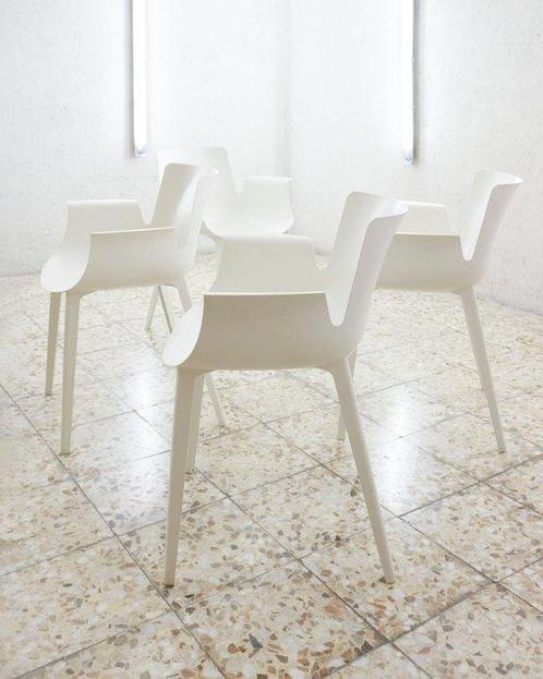 Kartell - Piero Lissoni - Fauteuil (4) - Piuma - Blanc -, Antiek en Kunst, Antiek | Meubels | Stoelen en Sofa's