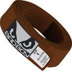 Bad Boy Adult BJJ Rank Belt Braziliaans jiu jitsu Bruin, Verzenden, Nieuw, Overige, Vechtsportkleding