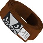 Bad Boy Adult BJJ Rank Belt Braziliaans jiu jitsu Bruin, Vechtsportkleding, Verzenden