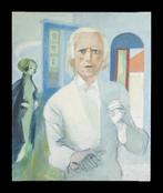Edmond Delescluze (1905-1993) - Autoportrait, Antiek en Kunst