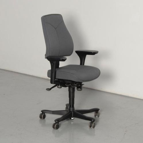 Kinnarps Free Float 600 bureaustoel, grijs, 4D armleggers, Huis en Inrichting, Bureaustoelen, Gebruikt, Ophalen of Verzenden