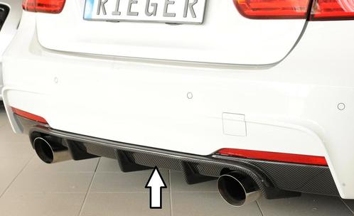 Rieger diffuser Carbon | BMW 3-Serie F30 / F31 (335i / 340i), Auto diversen, Tuning en Styling, Ophalen of Verzenden