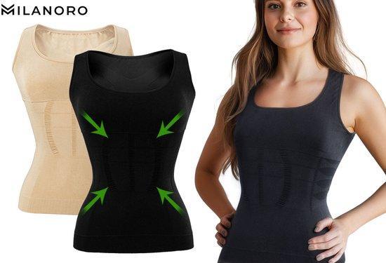 2dekans | Milanoro - Figuurcorrigerend ondershirt voor dames, Kleding | Dames, T-shirts, Ophalen of Verzenden