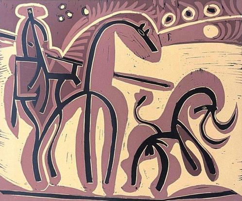 Pablo Picasso (1881-1973) - Tauromachia - Linocut 1963, Antiek en Kunst, Antiek | Overige Antiek