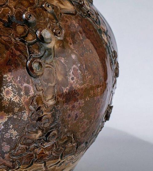 Rustique Récipient - Argile - 2023 - Vase en céramique fait, Antiek en Kunst, Curiosa en Brocante