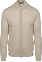 Profuomo Vest Merinowol Beige maat Maat 48/50 (M) Heren, Beige, Nieuw, Profuomo, Verzenden