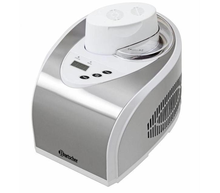 IJsmachine zilver/wit 1,4L | 230V | Productie 30/60 minuten, Zakelijke goederen, Horeca | Keukenapparatuur, Nieuw in verpakking