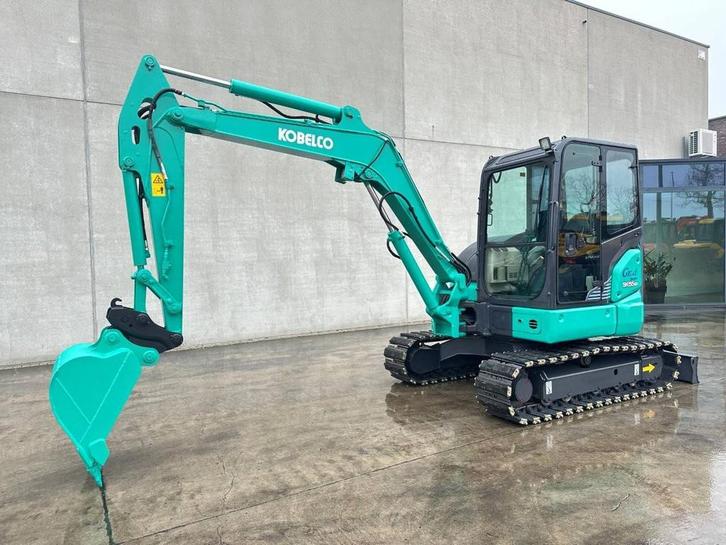 Veiling: Rupsgraafmachine Kobelco SK55SRX-6 Diesel 2016, Zakelijke goederen, Machines en Bouw | Kranen en Graafmachines, Ophalen