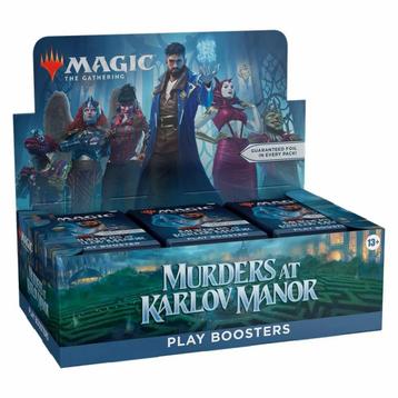 Murders at Karlov Manor Play Booster Box disponible aux enchères