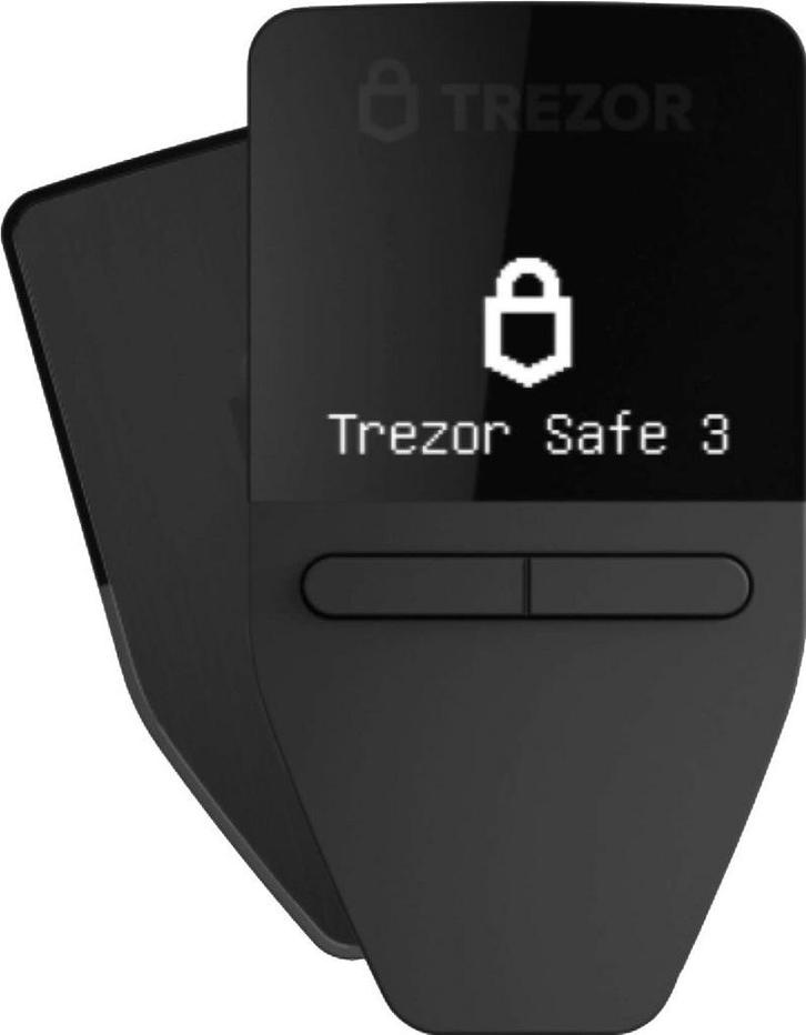 Trezor Safe 3 - Cosmic Black hardware, Computers en Software, Overige Computers en Software, Verzenden