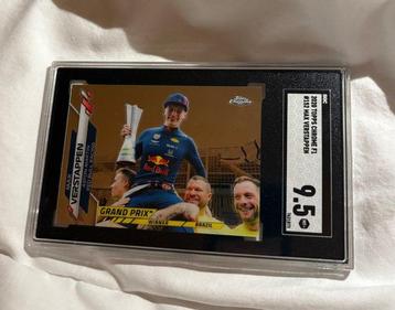 2020 Topps Chrome F1 Max Verstappen #152 - SGC 9.5 Graded
