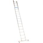 ladders enkel rechte ladder 16 treden, Doe-het-zelf en Bouw, Ophalen of Verzenden, Nieuw