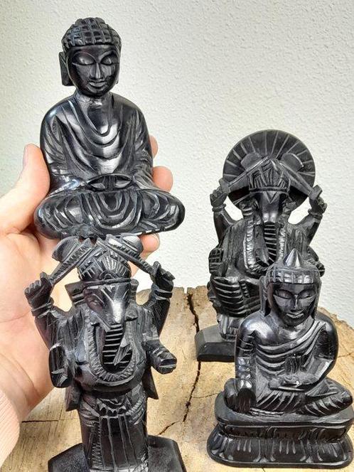 Statue, Collectie Ganesha en Boeddha beelden - 14 cm -, Antiek en Kunst, Antiek | Boeken en Manuscripten
