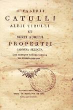 Catullo, Tibullio, Properzio, Sallustio - Lotto di Opere di