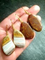 Argent, Noreena Jasper, Cream Banded Rhyolite - Boucles, Collections