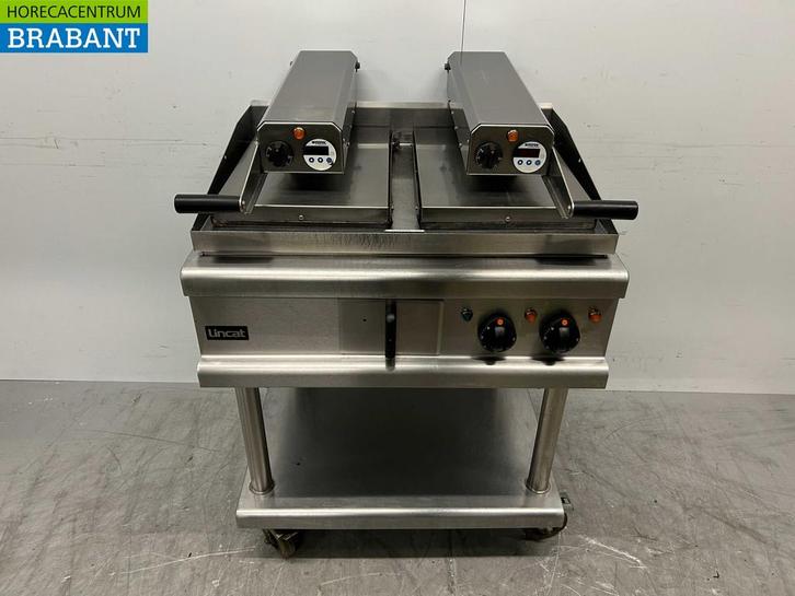 RVS Lincat Clam Grill Hamburgergrill Grillplaat 80 cm 17,2kW, Zakelijke goederen, Horeca | Keukenapparatuur, Ophalen of Verzenden