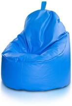 Zitzak fauteuil lichtblauw - zitkussen relaxkussen - gevu..., Huis en Inrichting, Zitzakken, Ophalen of Verzenden, Nieuw