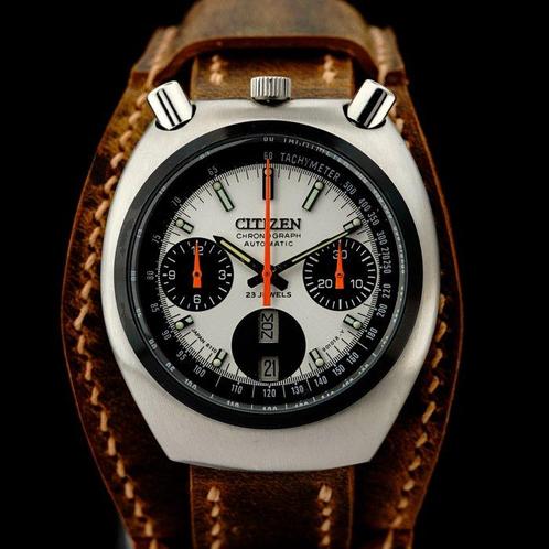 Citizen - Bullhead Panda - Sans Prix de Réserve - Homme -, Handtassen en Accessoires, Horloges | Heren